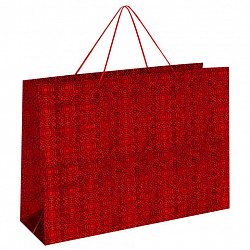 Пакет подарочный (1 шт.) 70x16x50 см, "BIG SIZE", голография, ассорти 3 цвета, ЗОЛОТАЯ СКАЗКА, 609732