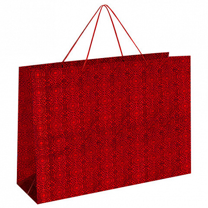 Пакет подарочный (1 шт.) 70x16x50 см, "BIG SIZE", голография, ассорти 3 цвета, ЗОЛОТАЯ СКАЗКА, 609732