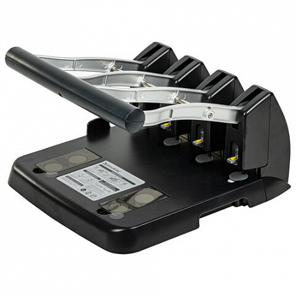 Дырокол на 4 отверстия металлический МОЩНЫЙ BRAUBERG "Heavy Duty Extra", до 150 листов, 270555