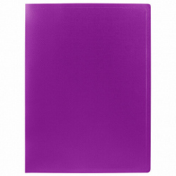 Папка на 2 кольцах А4 BRAUBERG PIXEL, 25 мм, фиолетовая, до 170 листов, 0,5 мм, 273035