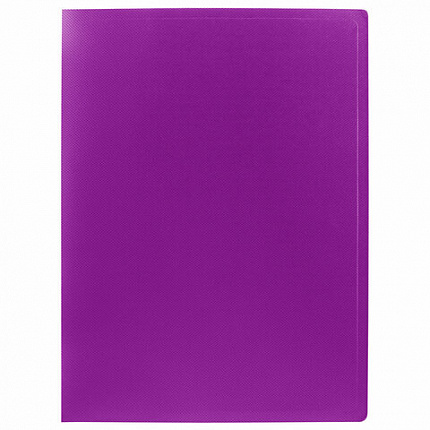 Папка на 2 кольцах А4 BRAUBERG PIXEL, 25 мм, фиолетовая, до 170 листов, 0,5 мм, 273035