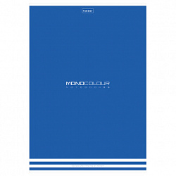 Тетрадь А4, 96 л., HATBER, скоба, линия, матовая ламинация, тиснение, "MONOCOLOUR" (микс в спайке), 093583, 96Т4лтВ2