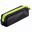 Пенал BRAUBERG с объемной "тракторной" молнией, 1 отделение, ПВХ, 22х8х6,5 см, "Neon green", 271564