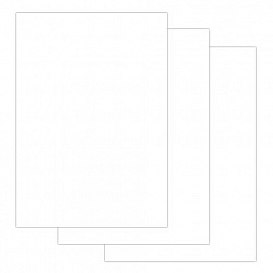 Папка для черчения А4, 210х297 мм, 24 л., 200 г/м2, без рамки, ватман ГОЗНАК СПБФ, 3с62