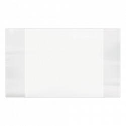 Обложка ПЭ для тетрадей и дневников, ПЛОТНАЯ, 90 мкм, 210х350 мм, прозрачная, ПИФАГОР, 227423