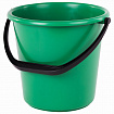 Ведро 10 л, без крышки, пластиковое, хозяйственное, УСИЛЕННОЕ, цвет ассорти, мерная шкала, LAIMA, 603895