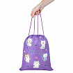 Мешок для обуви BRAUBERG KIDS, с петлей, 42х34 см, "Playing kittens", 272413
