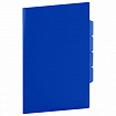 Папка-уголок 3 отделения, жесткая, непрозрачная, А4, BRAUBERG "SPECIAL", синяя, 0,15 мм, 273063