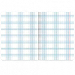 Тетрадь А5, 48 л., BRAUBERG, скоба, клетка, глянцевый лак, "Dark" (микс в спайке), 404350