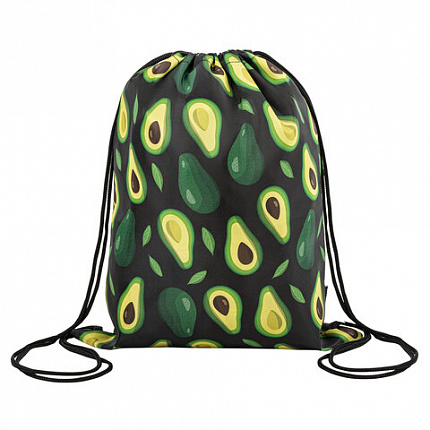 Папка на молнии с ручками А4, мешок для обуви 42х33 см, пенал 20х10 см, "Avocado" НАБОР BRAUBERG, 271433