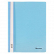 Скоросшиватель пластиковый BRAUBERG "Pastel" А4, 130/180 мкм, аквамарин, 270455