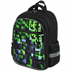 Рюкзак BRAUBERG FAVOUR, 2 отделения, 3 кармана, "Module blocks", 40х29х15 см, 273124