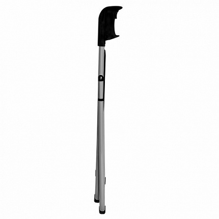 Стул складной BRABIX "Golf Lite CF-017", серебристый каркас, пластик чёрный, 532895