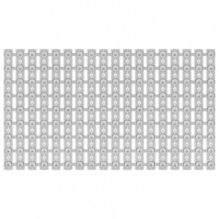 Коврик для ванны противоскользящий износостойкий 68х40 см, "Лесенка", ПП + ТПЭ, присоски, PRIMILA (ПРИМИЛА), 700385