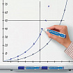 Маркер стираемый для белой доски СИНИЙ, BRAUBERG "Neo", 5 мм, с клипом, 150488