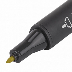 Маркер для скетчинга ХУДОЖЕСТВЕННЫЙ 1 мм - 6 мм BRAUBERG ART CLASSIC, ГОРЧИЧНЫЙ (Y114), 151845