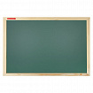 Доска для мела магнитная 30х45 см, зеленая, деревянная рамка, BRAUBERG "Wood", 238797