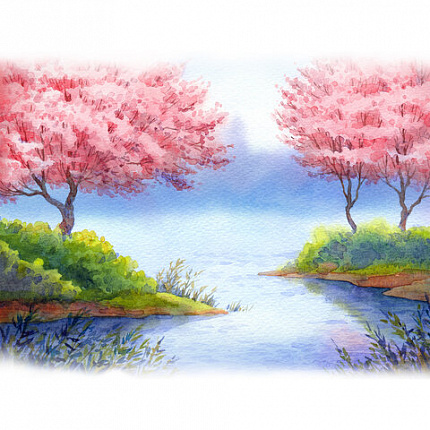 Папка для акварели БОЛЬШОГО ФОРМАТА А3, 20 л., 180 г/м2, ПИФАГОР, 297х420 мм, ГОСТ 7277-77, 126964