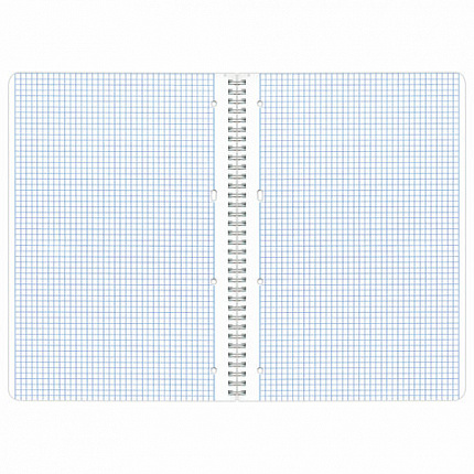 Тетрадь А4, 96 л., BRAUBERG, гребень, клетка, обложка картон, "Military", 404057