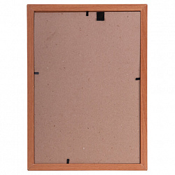 Рамка НЕБЬЮЩАЯСЯ 21х30 см, МДФ под дерево, багет 17 мм, светлое дерево, акриловый экран, STAFF "Carven", 391213