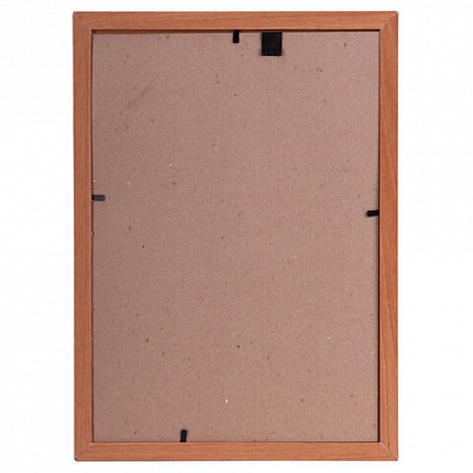 Рамка НЕБЬЮЩАЯСЯ 21х30 см, МДФ под дерево, багет 17 мм, светлое дерево, акриловый экран, STAFF "Carven", 391213