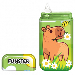 Корректирующая лента FUNSTER (ФАНСТЕР) "КАПИБАРЫ", 5 мм х 5 м, корпус ассорти, блистер, 273020