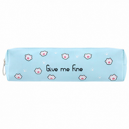 Пенал мягкий ПИФАГОР, 1 отделение, ПВХ, ассорти "Pawesome", 20х6х4 см, 273822