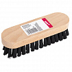 Щётка для обуви/одежды, щетина 2,7 см средней жесткости, деревянная колодка 4,7х16,2х4,2 см, YORK, 660, 600