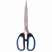 Ножницы BRAUBERG "Classic+", 205 мм, черно-синие, классической формы, резиновые вставки, 236449