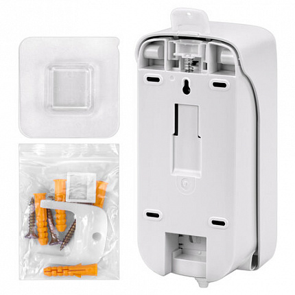 Дозатор для жидкого мыла-пены LAIMA PROFESSIONAL PREMIUM, НАЛИВНОЙ, 1 л, белый, ABS-пластик, 609510