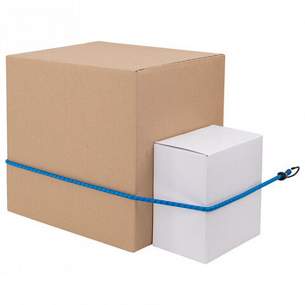 Стяжка эластичная для груза с крюками 8 мм x 1,3 м, RABBITEX (РАББИТЕКС), 700356