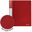 Папка на 4 кольцах, ширина 25 мм, BRAUBERG EXTRA, до 170 листов, КРАСНАЯ, 0,7 мм, 270545
