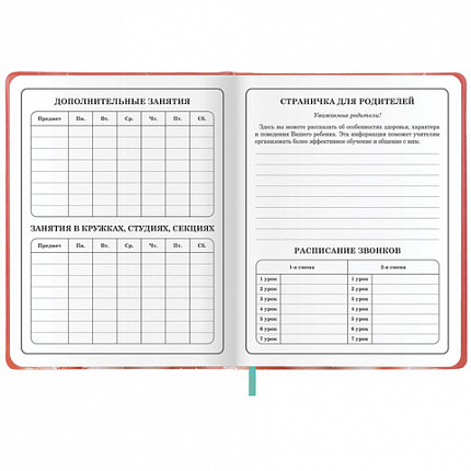 Дневник 1-4 класс 48л, кожзам (твердая с поролоном), печать, аппликация, ЮНЛАНДИЯ, Котик, 107224