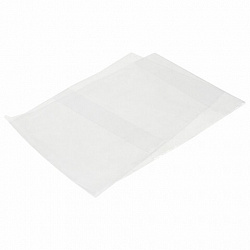 Обложка ПВХ со штрихкодом для альбомов для рисования и черчения, ПЛОТНАЯ, 120 мкм, 215х685 мм, универсальная, прозрачная, ПИФАГОР, 229323