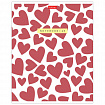 Тетрадь обложка пластик, А5 48 л., скоба, клетка, HATBER, "LOVE IS..." (микс в спайке), 092371, 48Т5В1пл