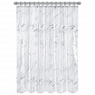 Шторка для ванной ПОЛИЭСТЕР, 180х180 см, кольца в комплекте, БЕЛЫЙ МРАМОР, PRIMILA (ПРИМИЛА), 700079