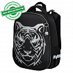 Ранец BRAUBERG SHINY, 2 отделения, с брелком, "Tiger", СВЕТЯЩИЙСЯ РИСУНОК, 38х28х14 см, 270698
