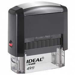 Штамп стандартный "КОПИЯ ВЕРНА, подпись", оттиск 38х14 мм, синий, TRODAT IDEAL 4911 DB-3.42, 161490/214133