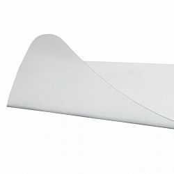 Коврик защитный напольный BRABIX, поликарбонат, 90х120 см, глянец, толщина 0,8 мм, рулон в коробе, 608711, 1008091200