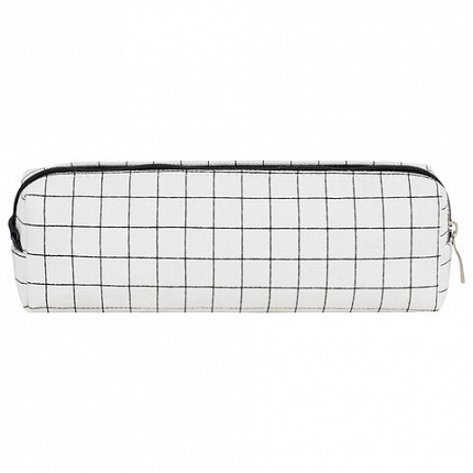 Пенал BRAUBERG, 1 отделение, полиэстер, "Sweet bunny", белый, 19х4х6 см, 272304