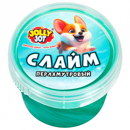 Слайм МИКС, 100 г, АССОРТИ, 8 видов, JOLLY JOT (ДЖОЛЛИ ДЖОТ), 667321