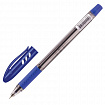 Ручка шариковая масляная BRAUBERG "Black Tone", СИНЯЯ, корпус тонированный, узел 0,7 мм, линия письма 0,35 мм, 142951