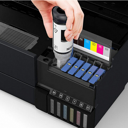 МФУ струйное EPSON L8180 "3 в 1", А3, 32 стр./мин, 5760x1440, ДУПЛЕКС, Wi-Fi, сетевая карта, C11CJ21403