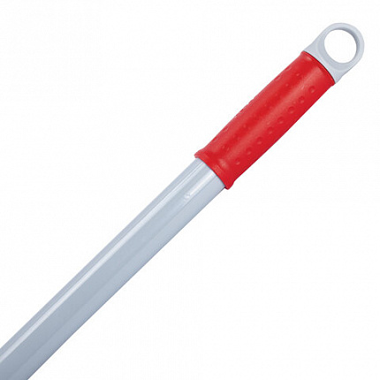 Швабра КОМПЛЕКТ черенок 75-130 см + флаундер 50 см + МОП микрофибра СИНЕЛЬ (ТИП К), PERKLIN (ПЕРКЛИН), 700983