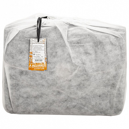 Портфель из натуральной кожи, 38х27х12 см, 2 отделения, замок с ключом, черный, 2-237