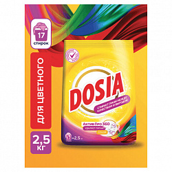 Стиральный порошок для всех типов стирки и тканей 2,5 кг, DOSIA "Optima Color", 3280105