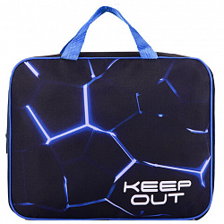 Папка на молнии с ручками А4, мешок для обуви 42х33 см, пенал 20х10 см, "Digital lava", НАБОР BRAUBERG, 272102