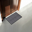 Коврик придверный 40х60 см, СЕРЫЙ, влаго-грязезащитный, 450 г/м2, ребристый, PRIMILA (ПРИМИЛА) EXTRA, 701022