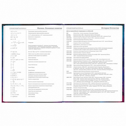 Дневник 5-11 класс 48 л., твердый, BRAUBERG, глянцевая ламинация, с подсказом, "Space cat", 106865