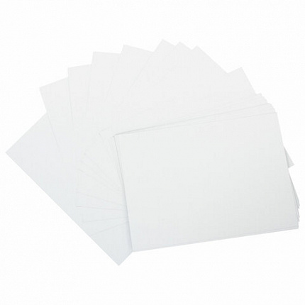 Картон белый А4 МЕЛОВАННЫЙ (белый оборот) 200 листов, в коробе, BRAUBERG, 210х297 мм, 116632